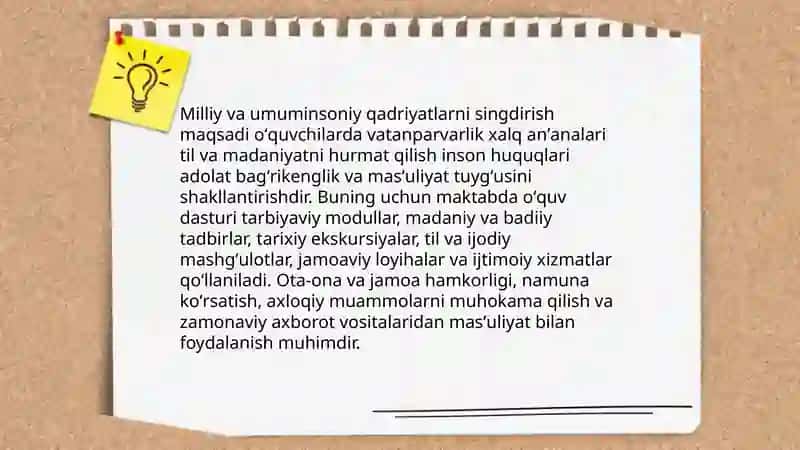 Oʻquvchilarni maʼnaviy-axloqiy tarbiyalash 4