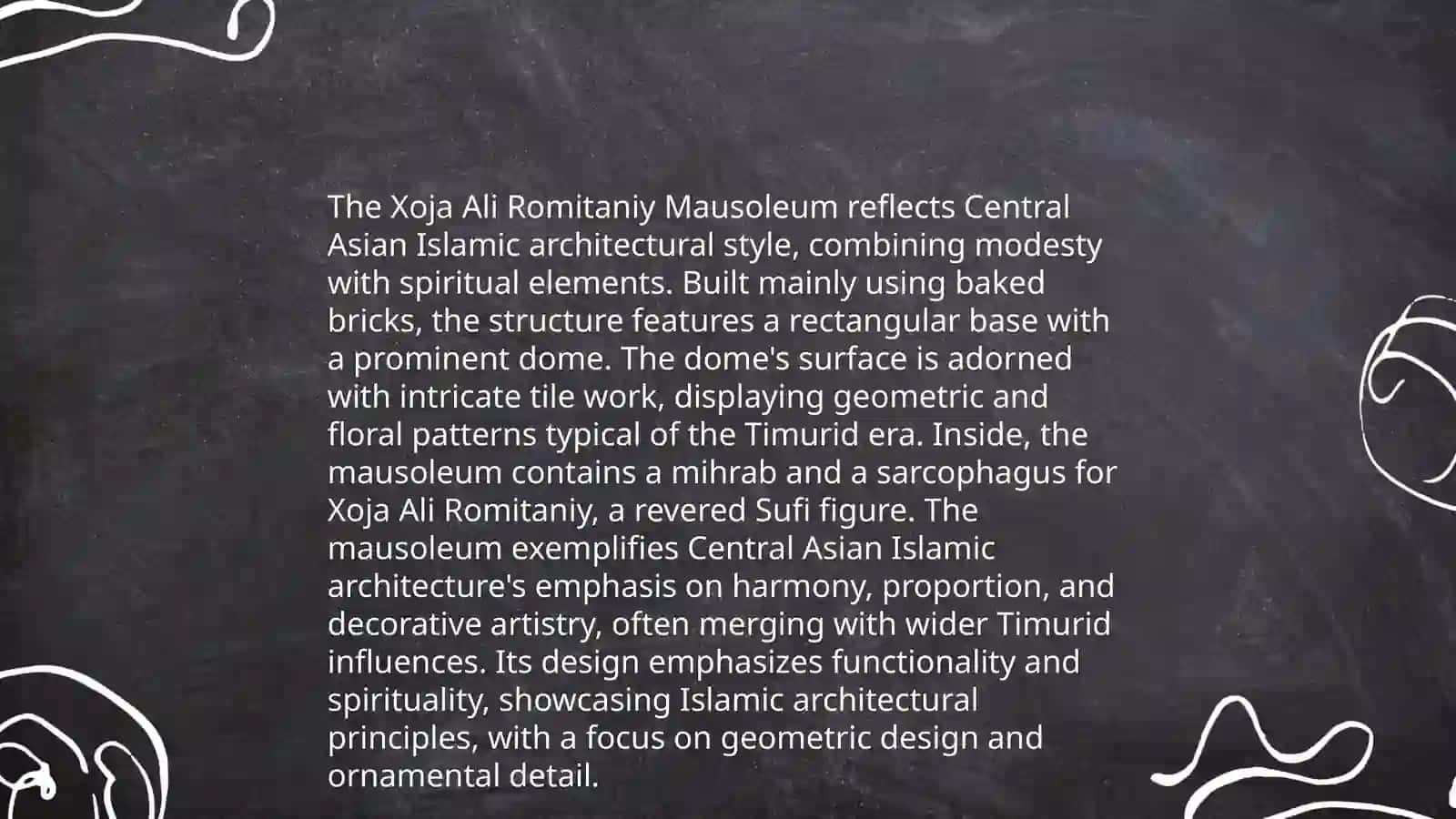 Xoja Ali Romitaniy masoleum 4