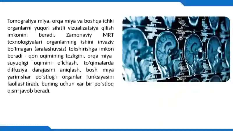 Magnit-rezonans tomograf(MRT) 4