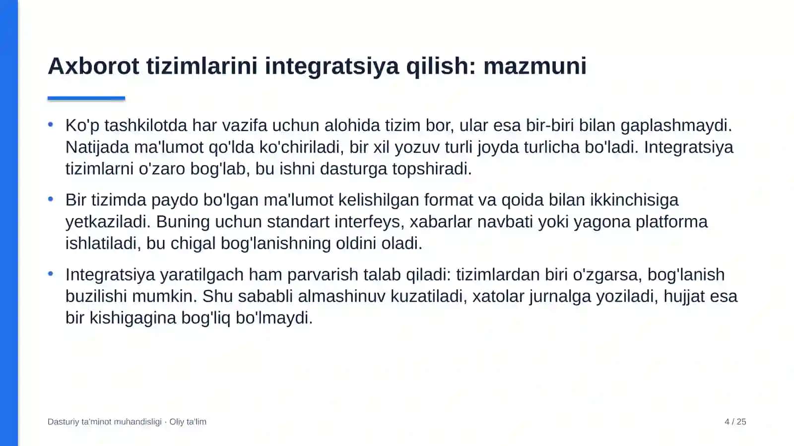 quyonchilikda axborot tizimlarini integratsiya qilish 3275 4