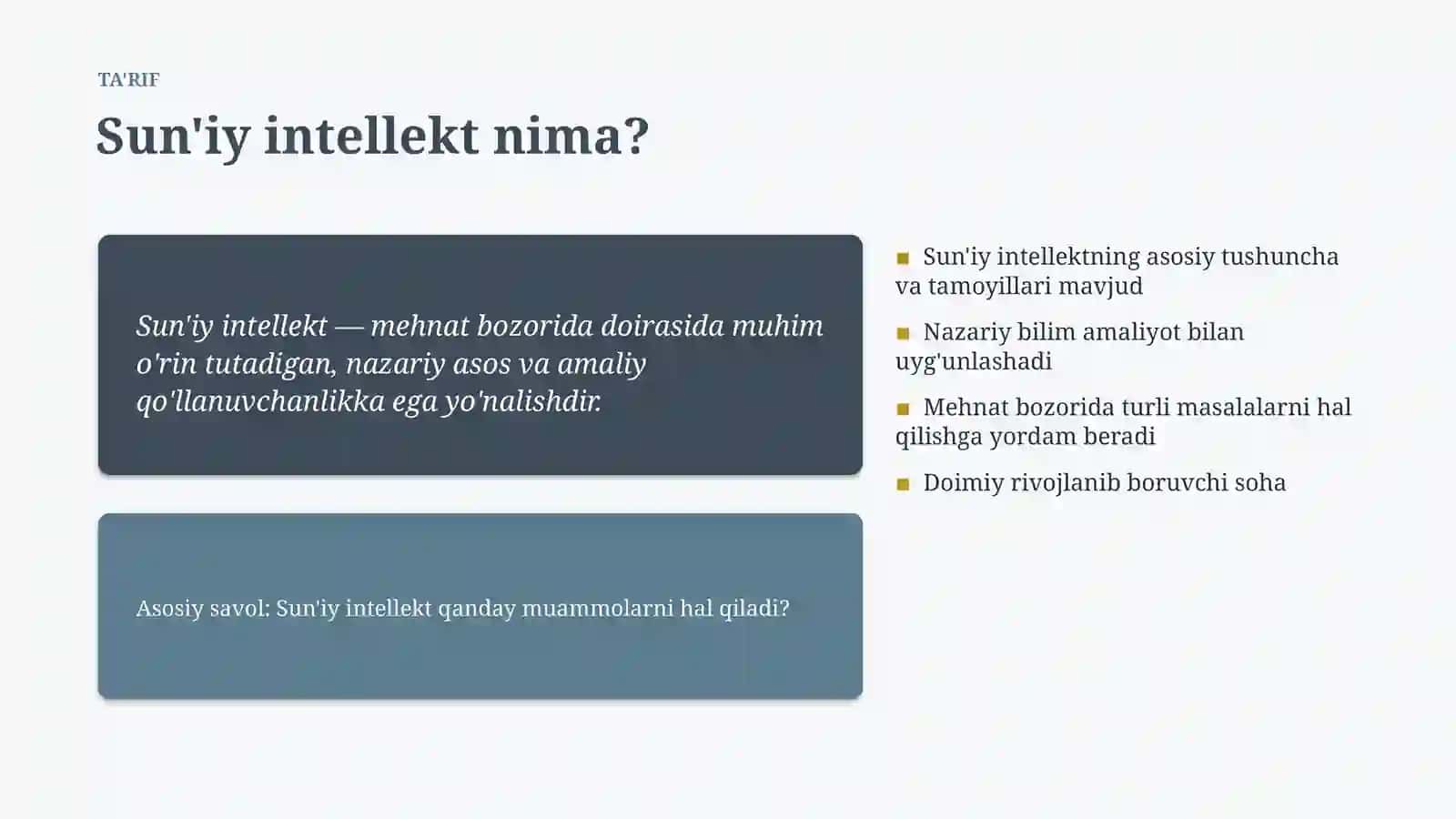 Sun'iy intellekt 4