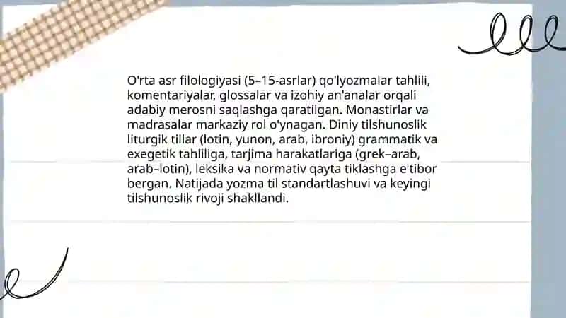 Jahon tilshunosligining tarixiy bosqichlari 4