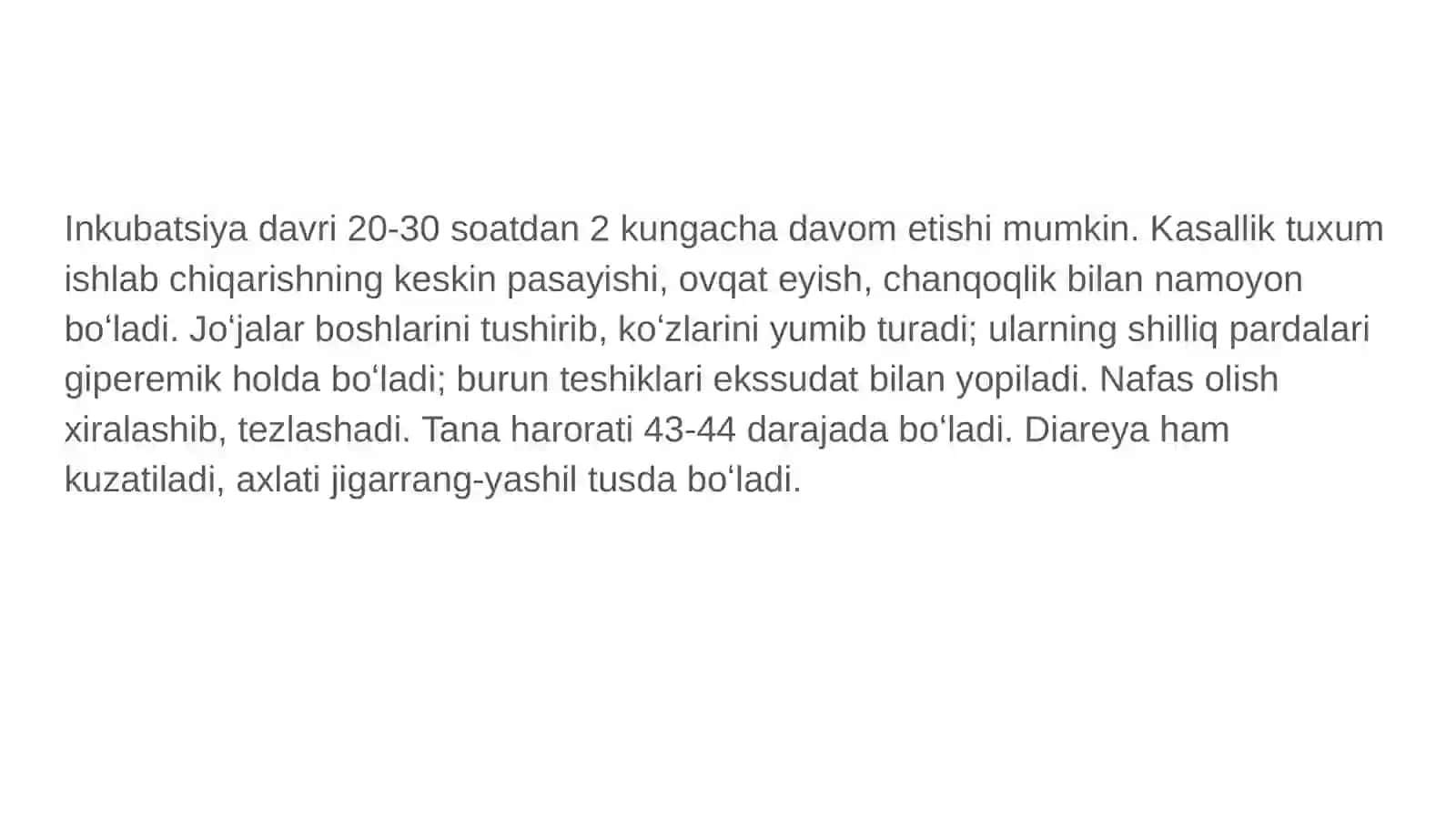 Cho’chqa va parranda grippi 4