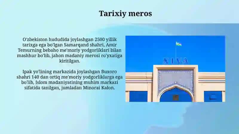Mening O'zbekistonim 4