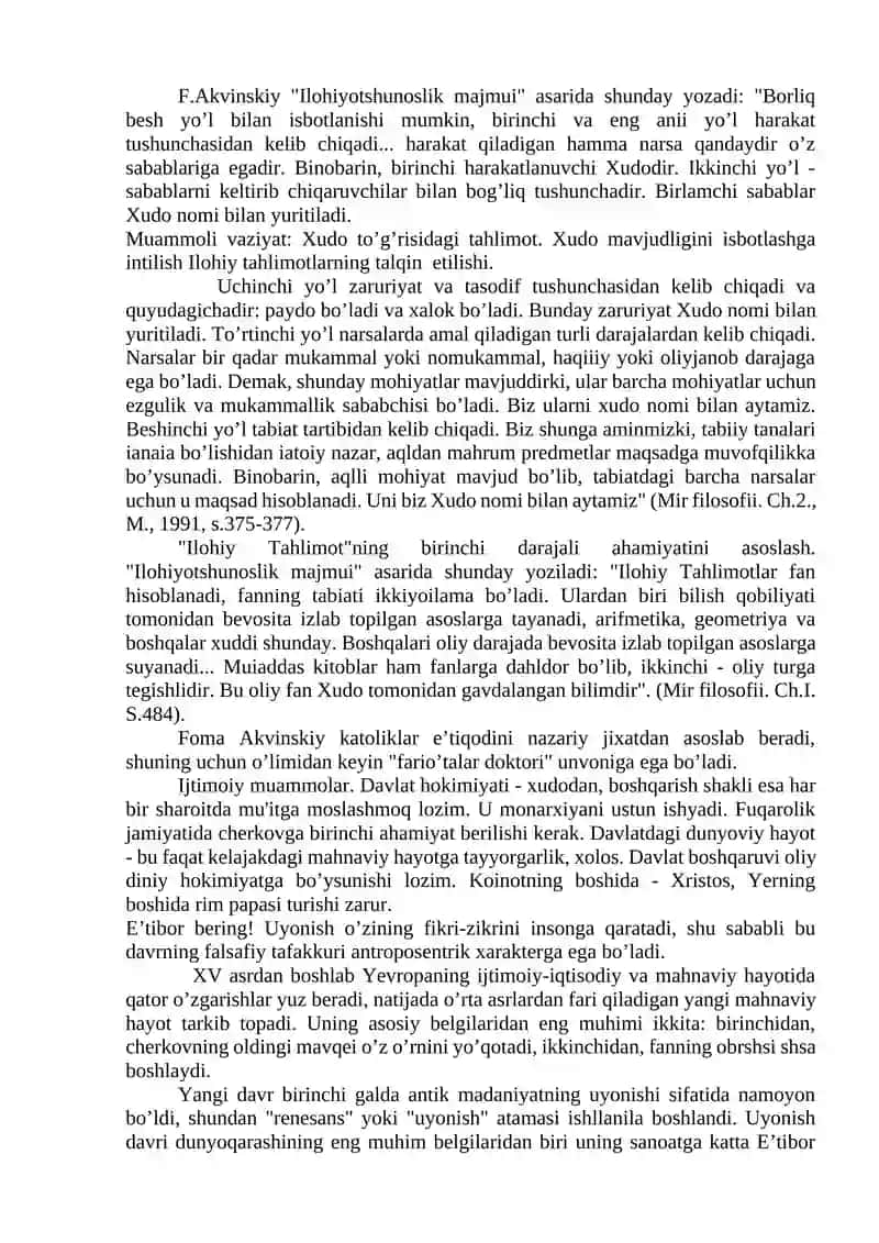 XVII-XIX asr Yevropa falsafasidagi oqimlar 4