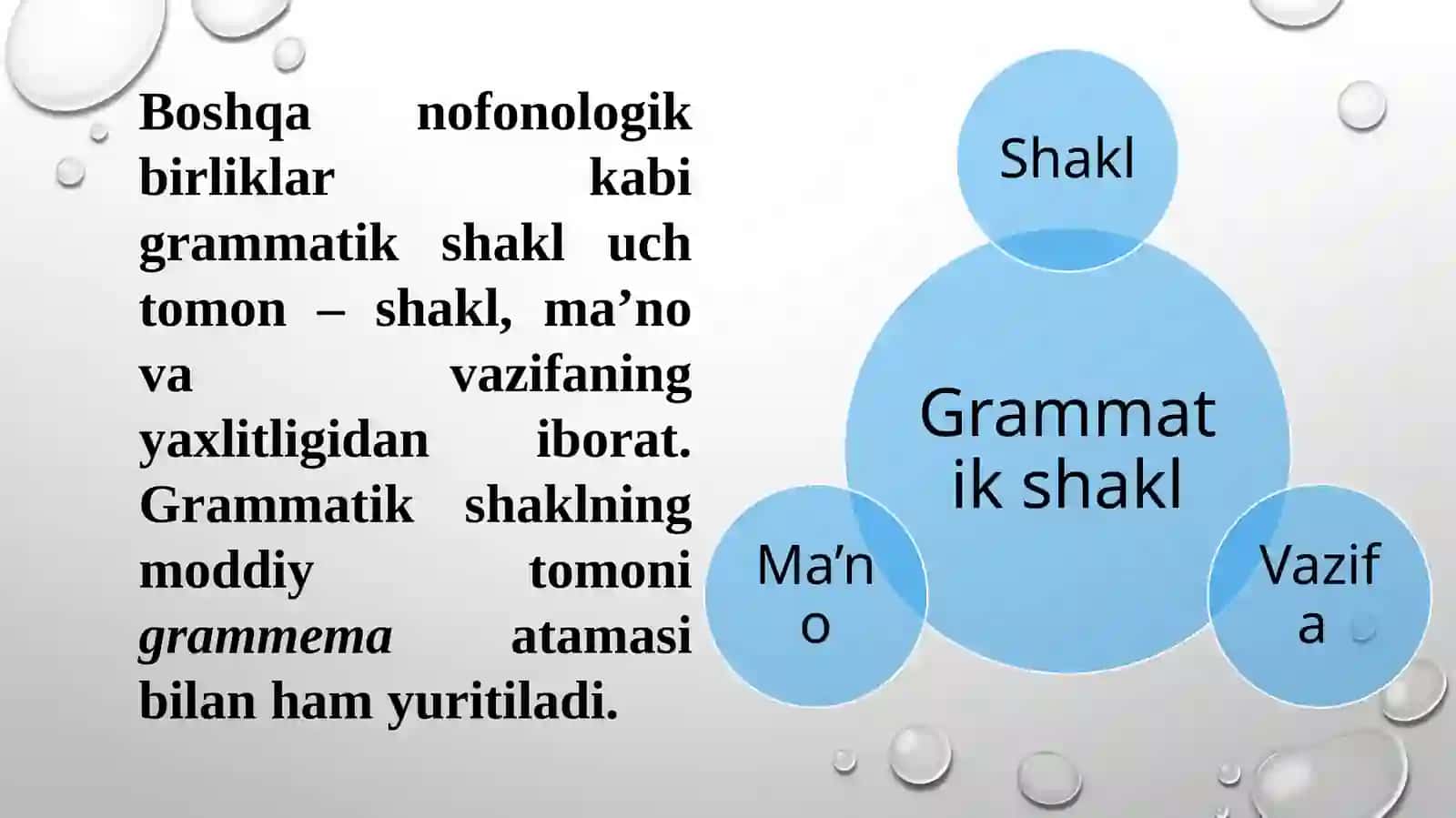 Grammatik shakl 4