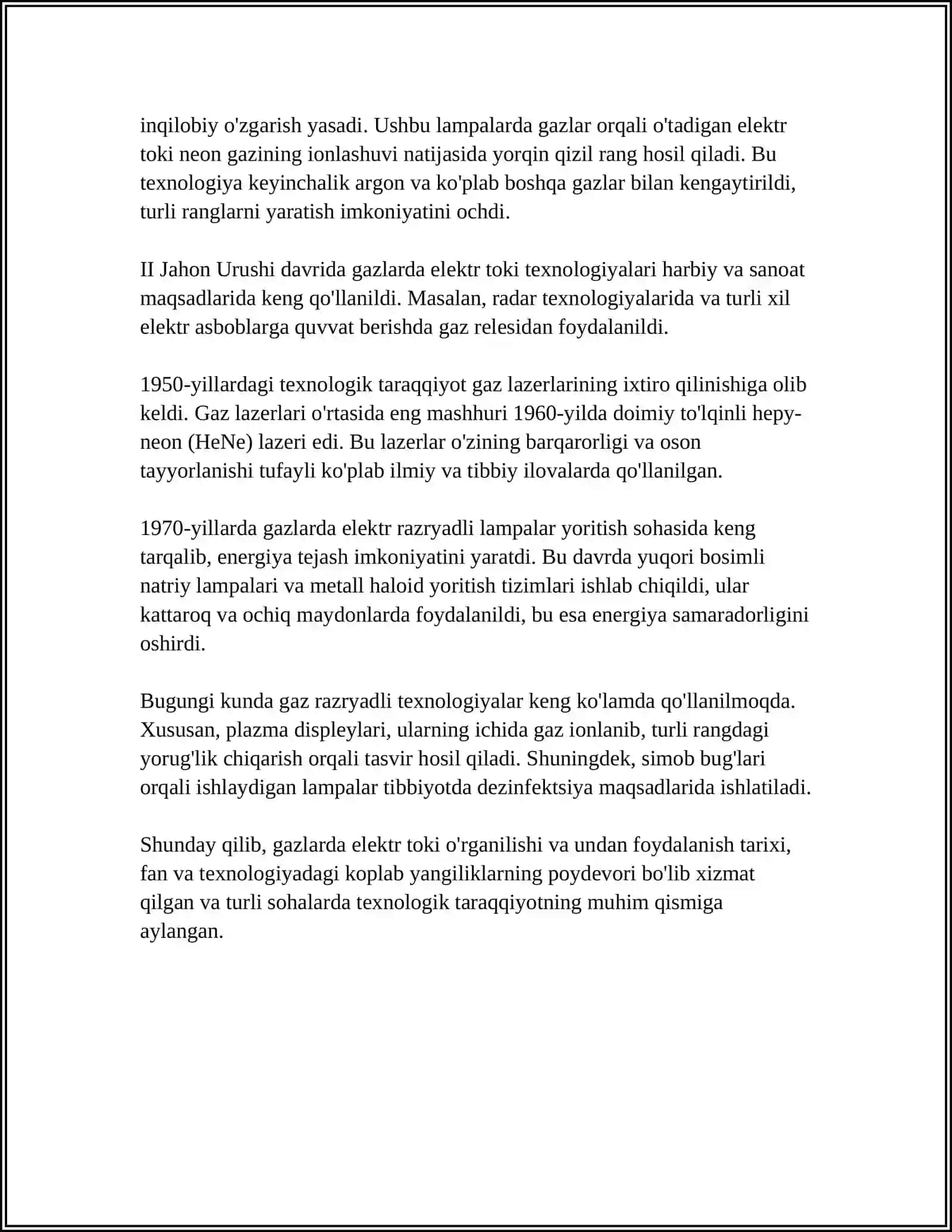 GAZLARDA ELEKTR TOKI 4
