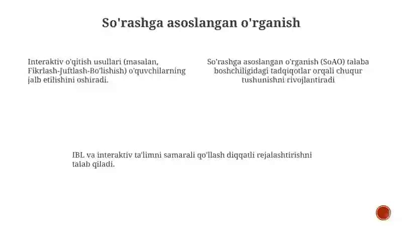 Interaktiv o'qitish usullari 4