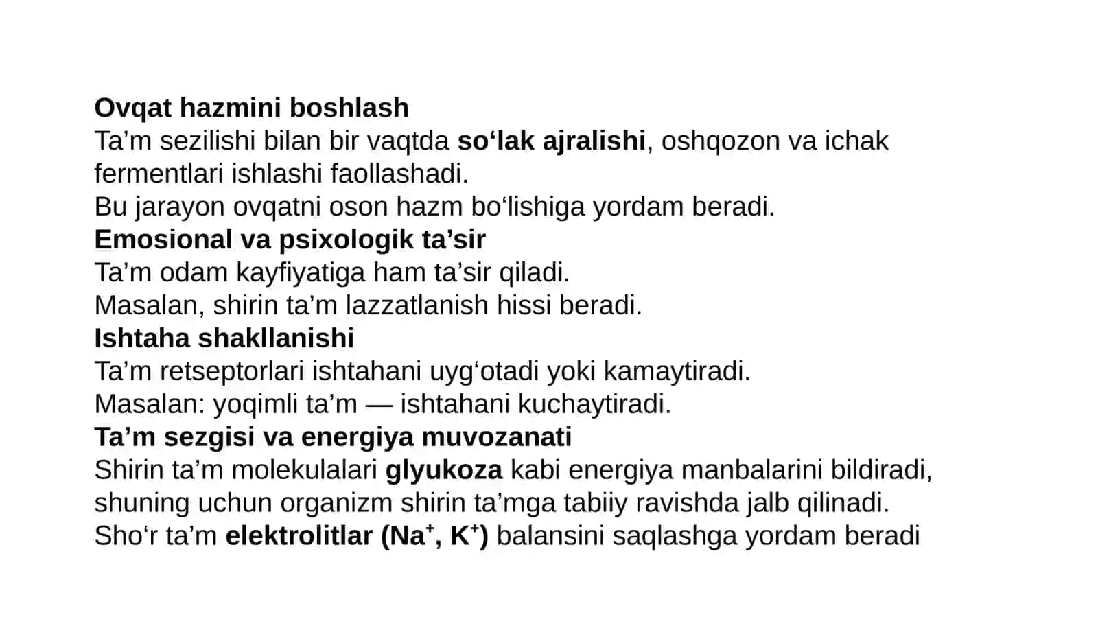 Ta'm bilish azosi 4