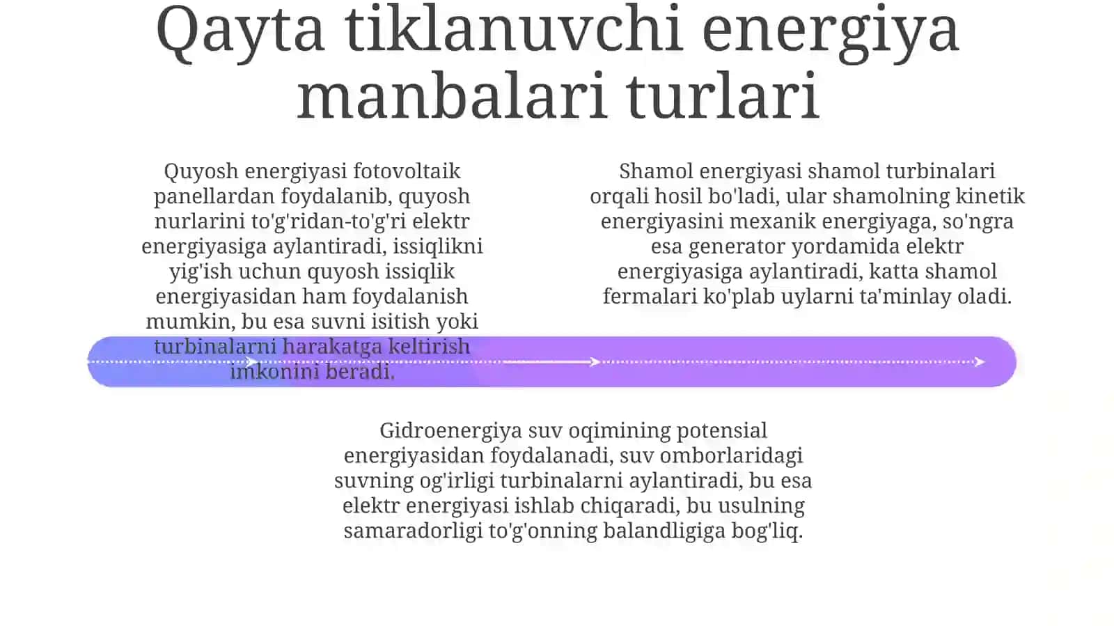 Qayta tiklanuvchi energiya manbalari 4