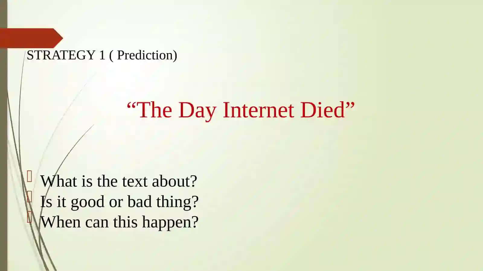 LECTURE 3READINGSTRATEGIES 4