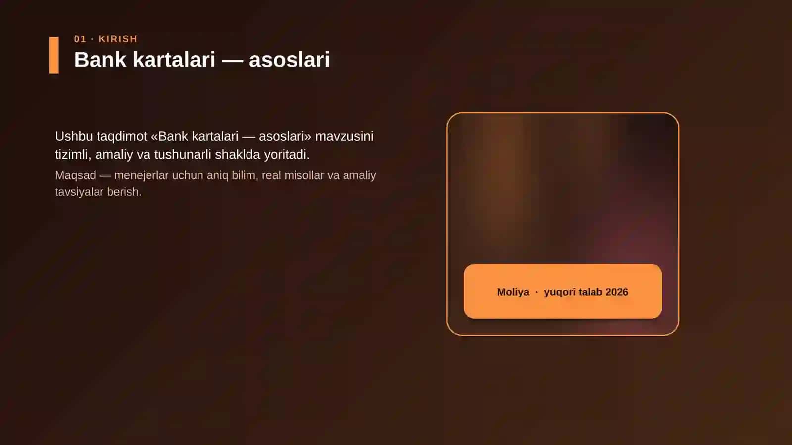 Bank kartalari — asoslari 4