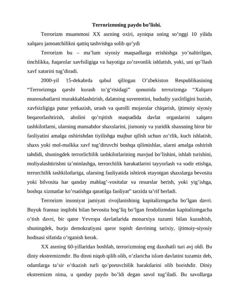 Terrorizm 4