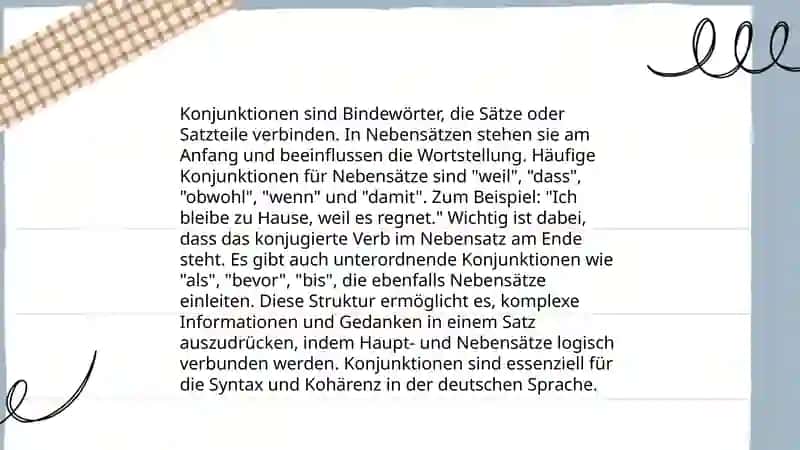Verwendung von "dass" im Nebensatz 4