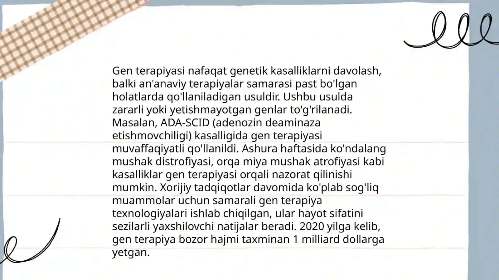 Gen kasalliklarini aniqlash usullari 4