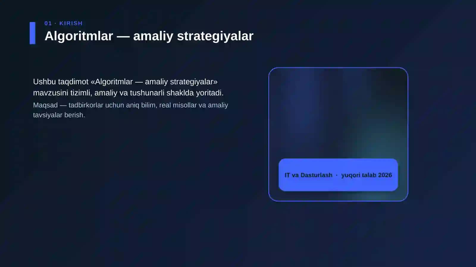 Algoritmlar — amaliy strategiyalar 4