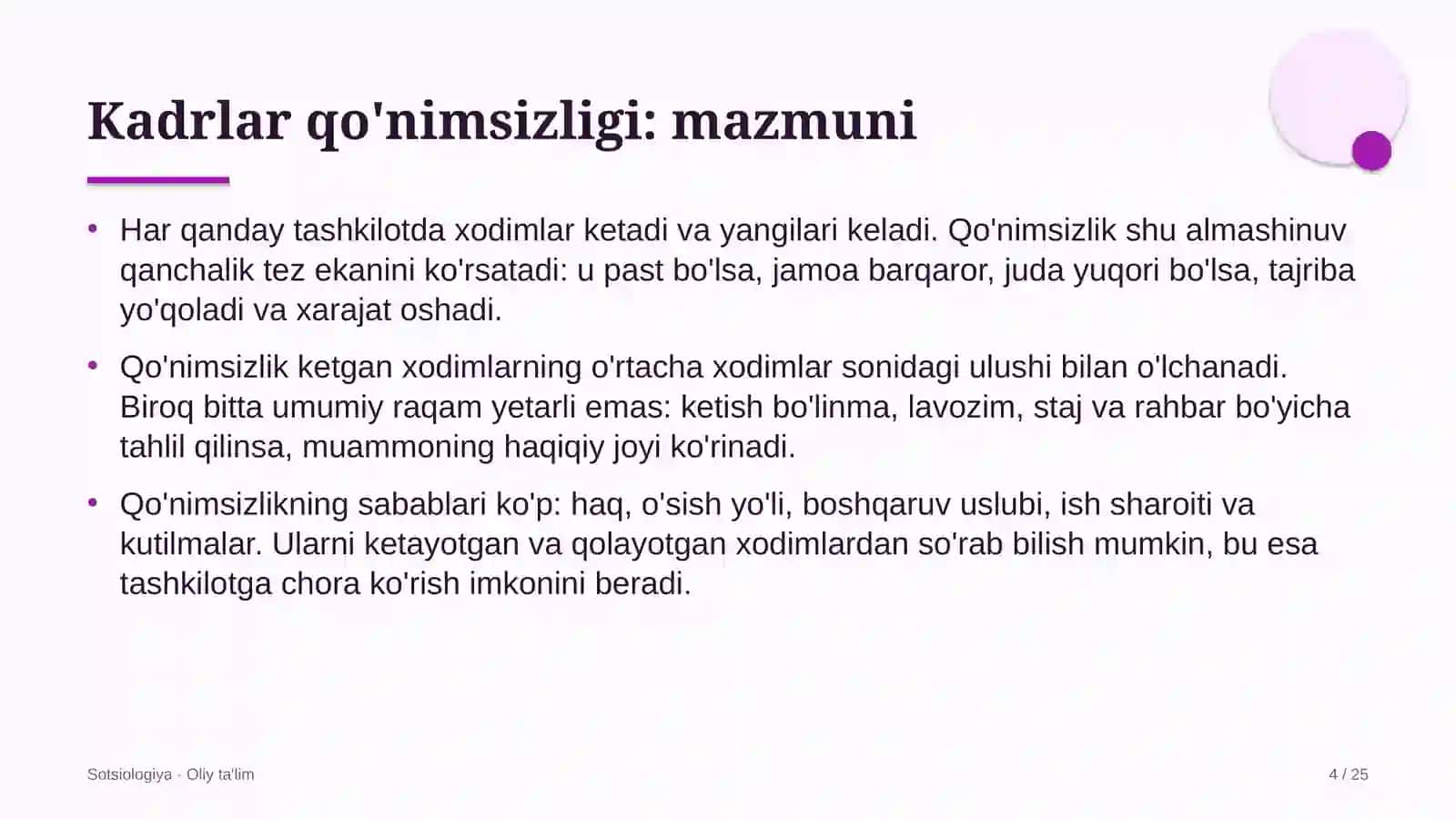 Xususiy maktablarda kadrlar qo'nimsizligi 4
