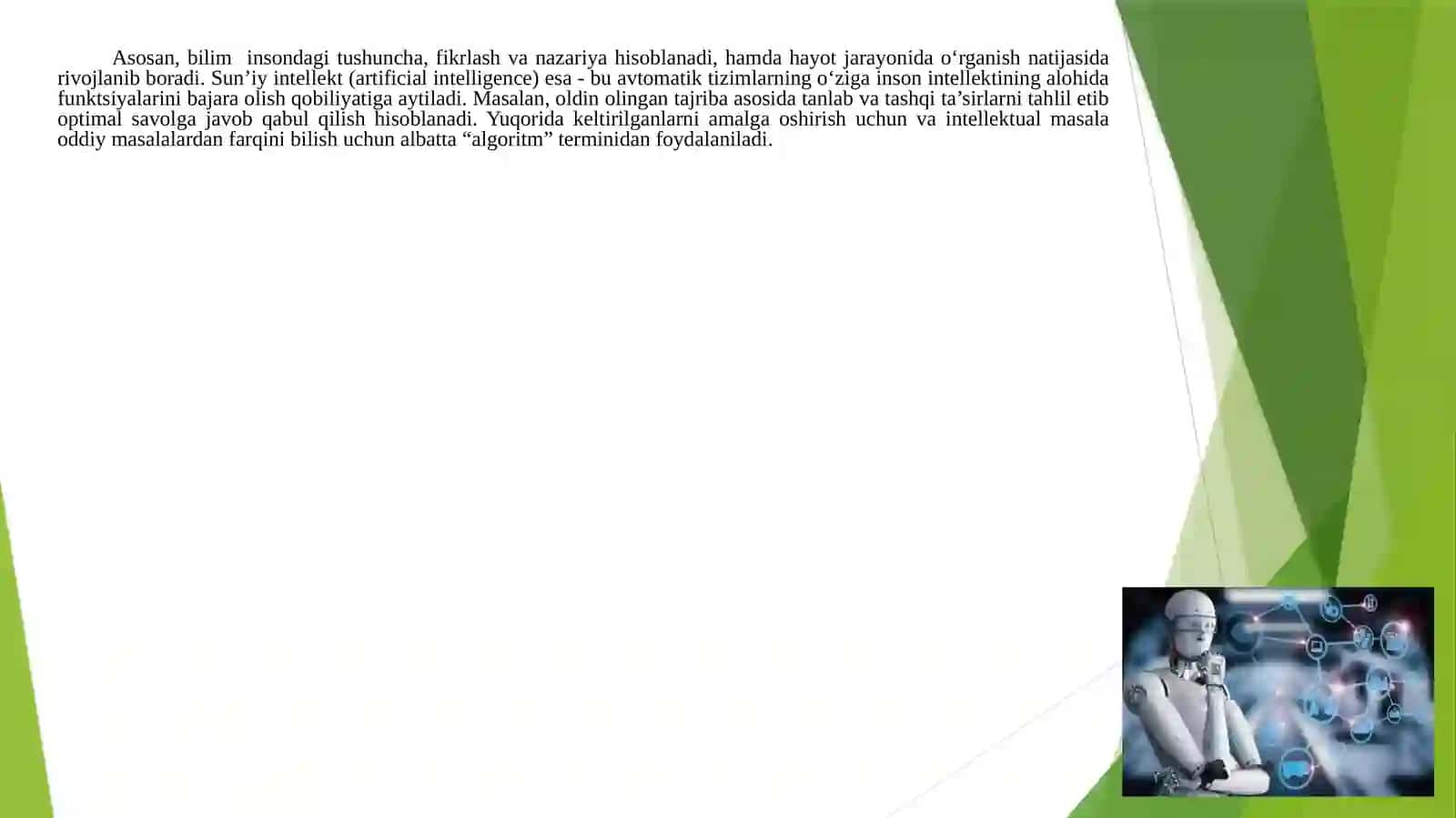 Intellektual Axborot Tizimlari 4