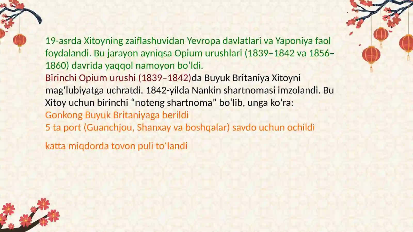 19-20 asr boshlarida Xitoy 4