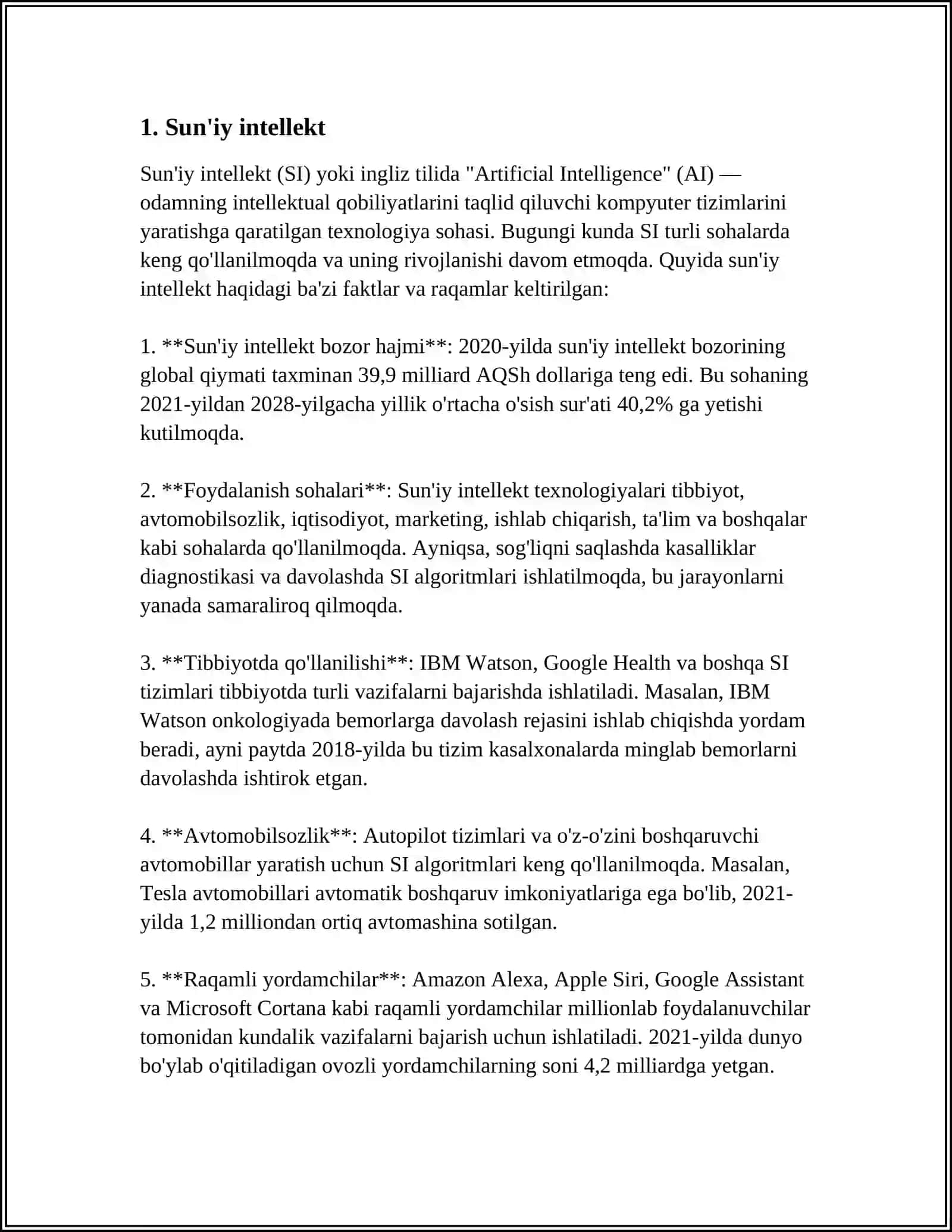 Sun'iy intellekt 4