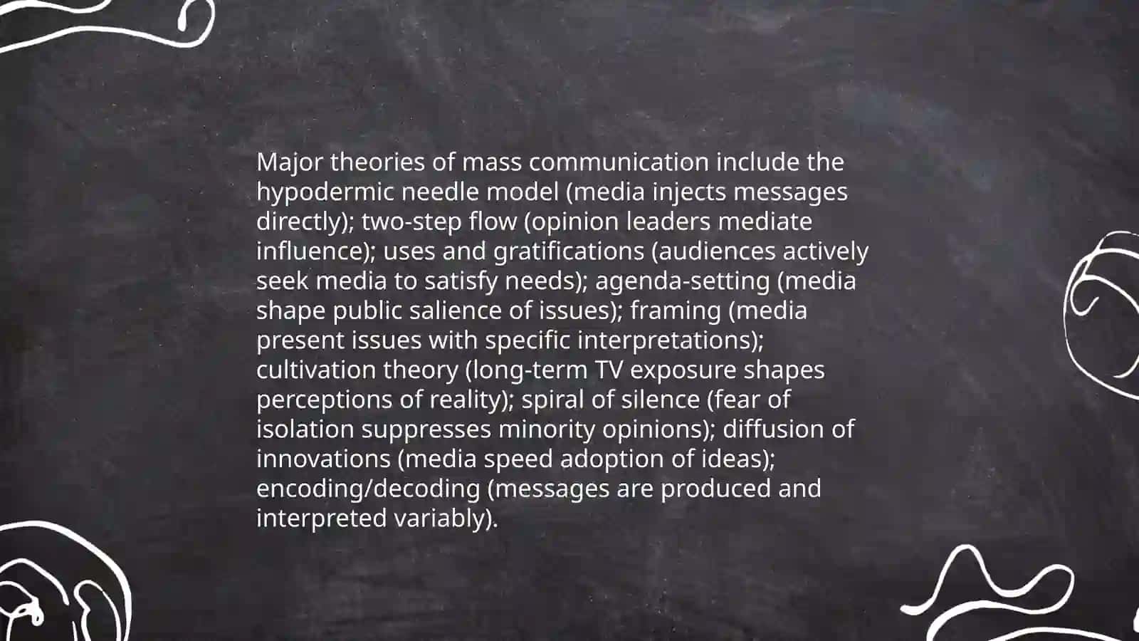 Mass media and communication 4