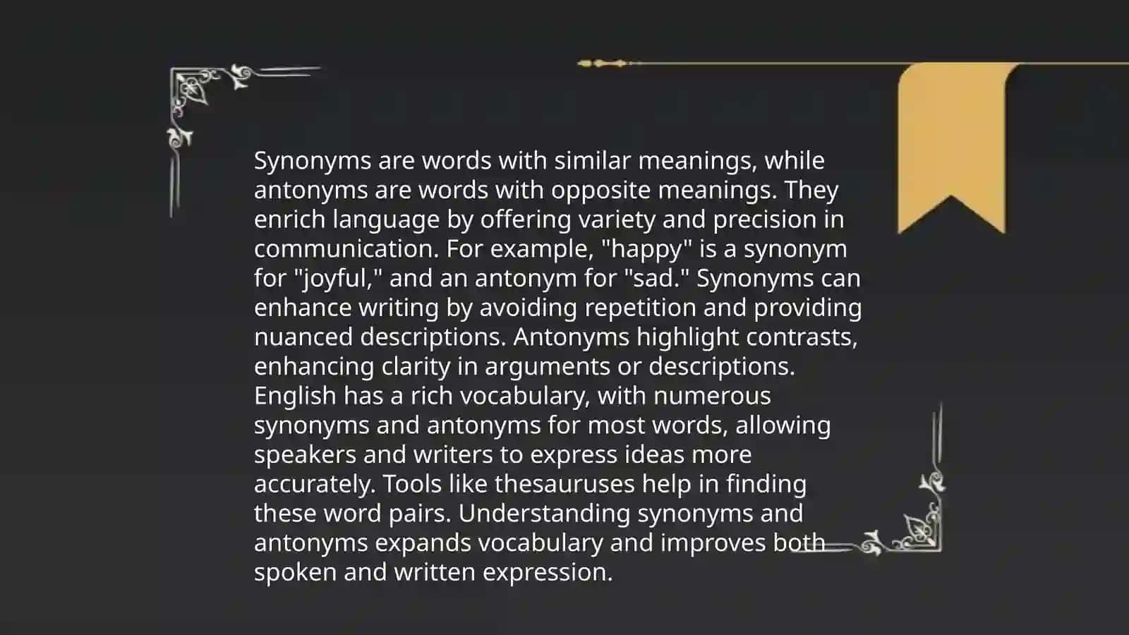 Organizing a vocabulary notebook 4