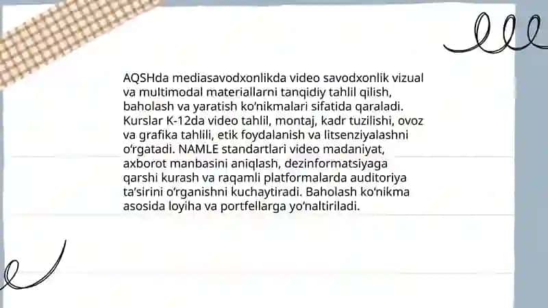 Mediasavodxonlik 4