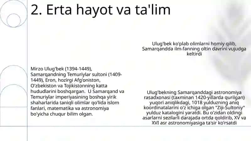 Ulug'bekning Samarqanddagi rasadxonasi 4