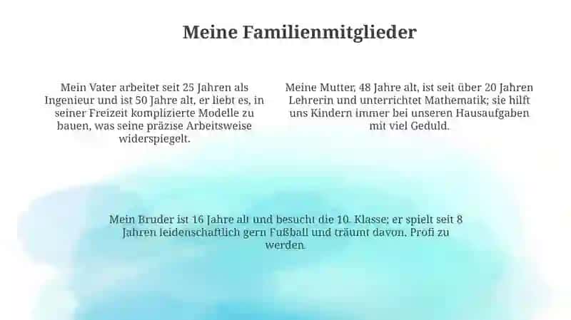 Meine Familie 4