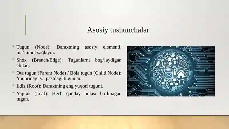 Binar daraxtlar bilan ishlash 4