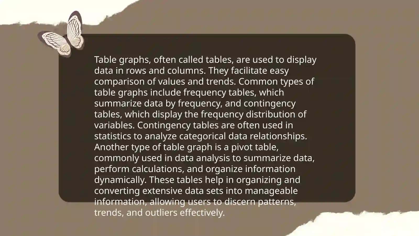 Table graphs 4