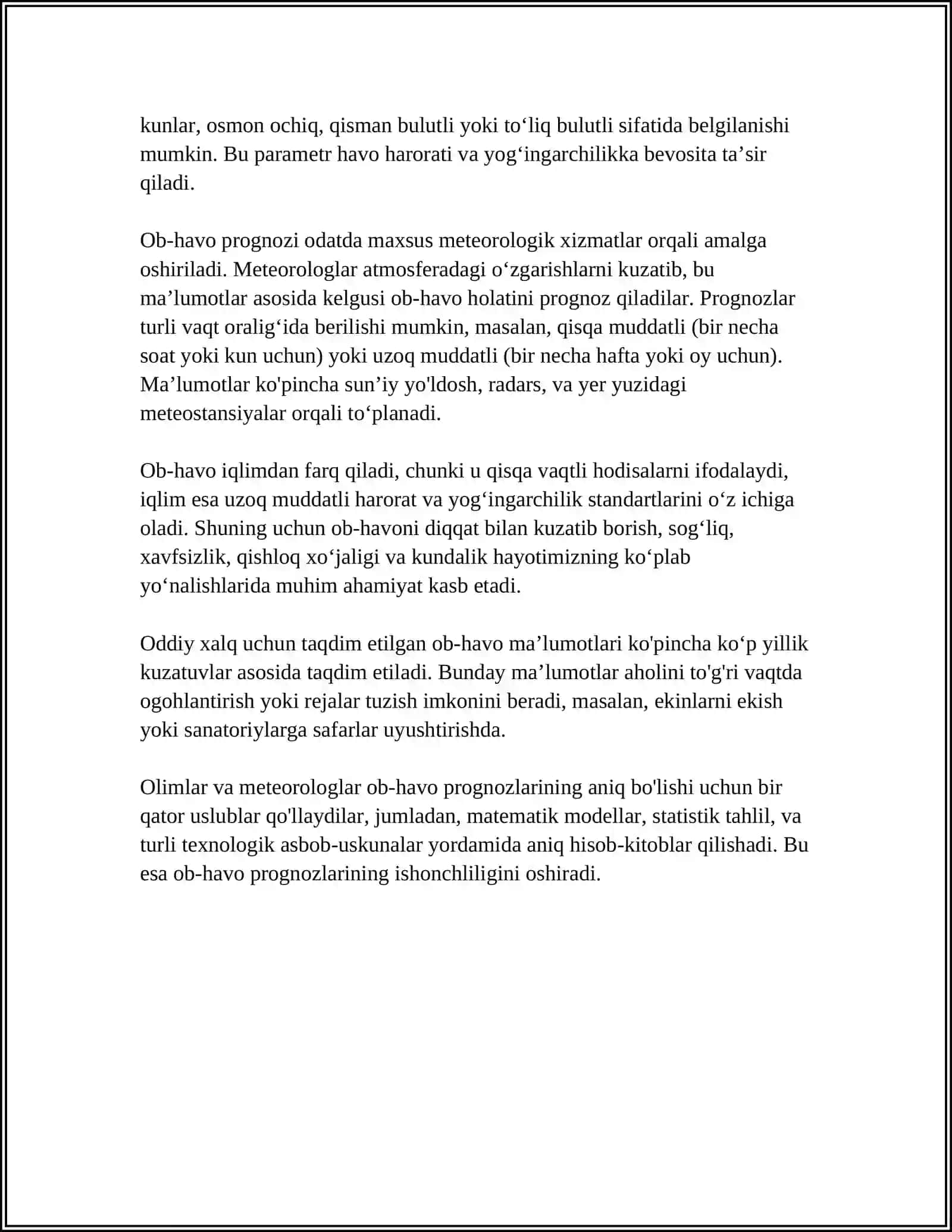 OB HAVO 4