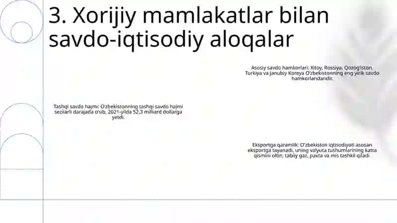 Oʻzbekiston Va Jahon Hamjamiyati 4