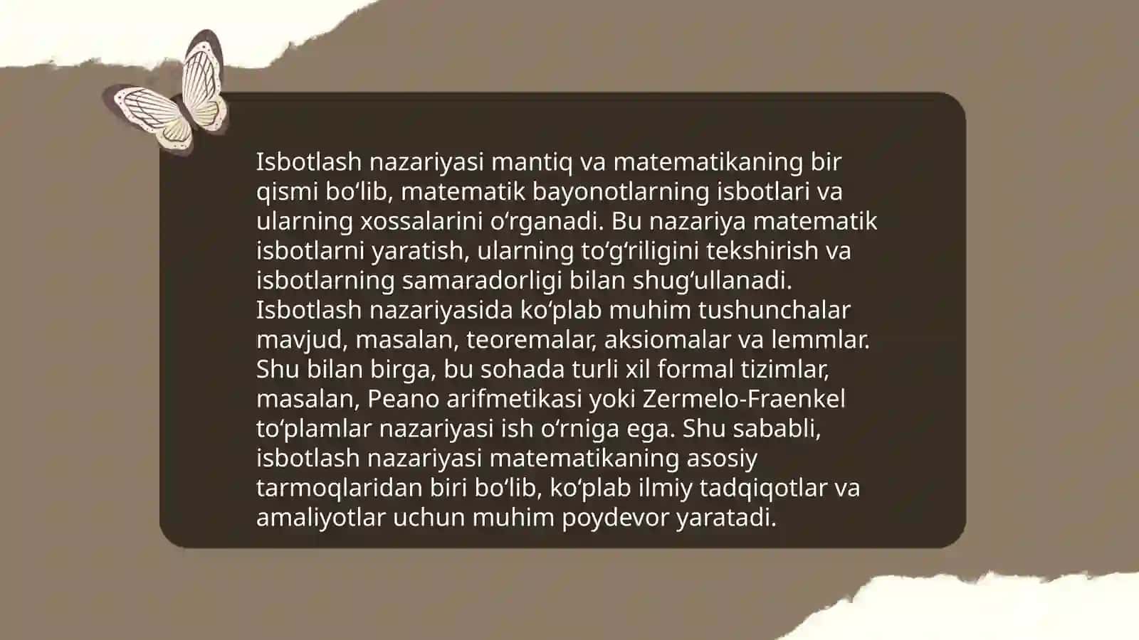 Matematik mantiq asoslari 4