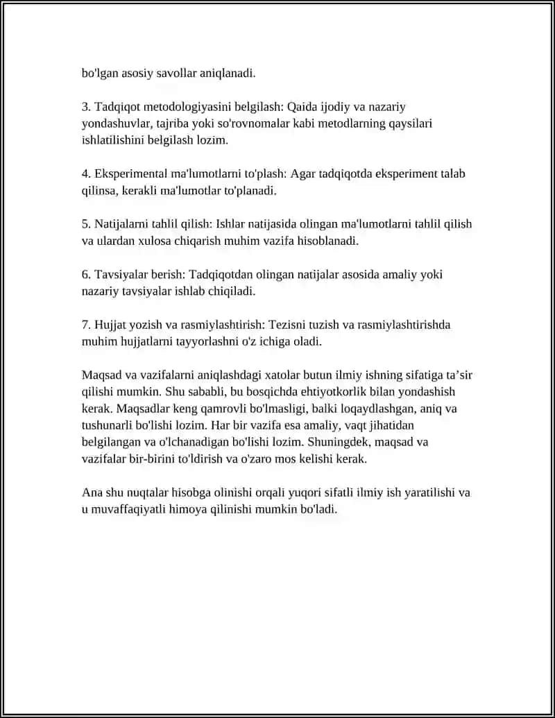 TEZISLAR YOZISH USLUBI 4