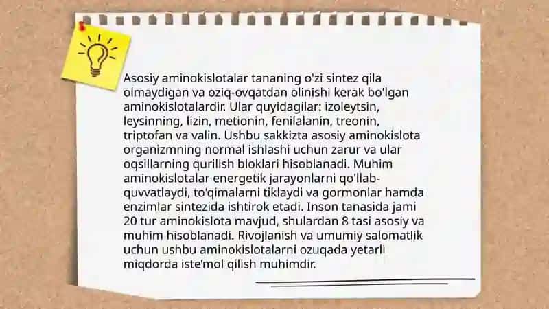 Aminokislotalar 4