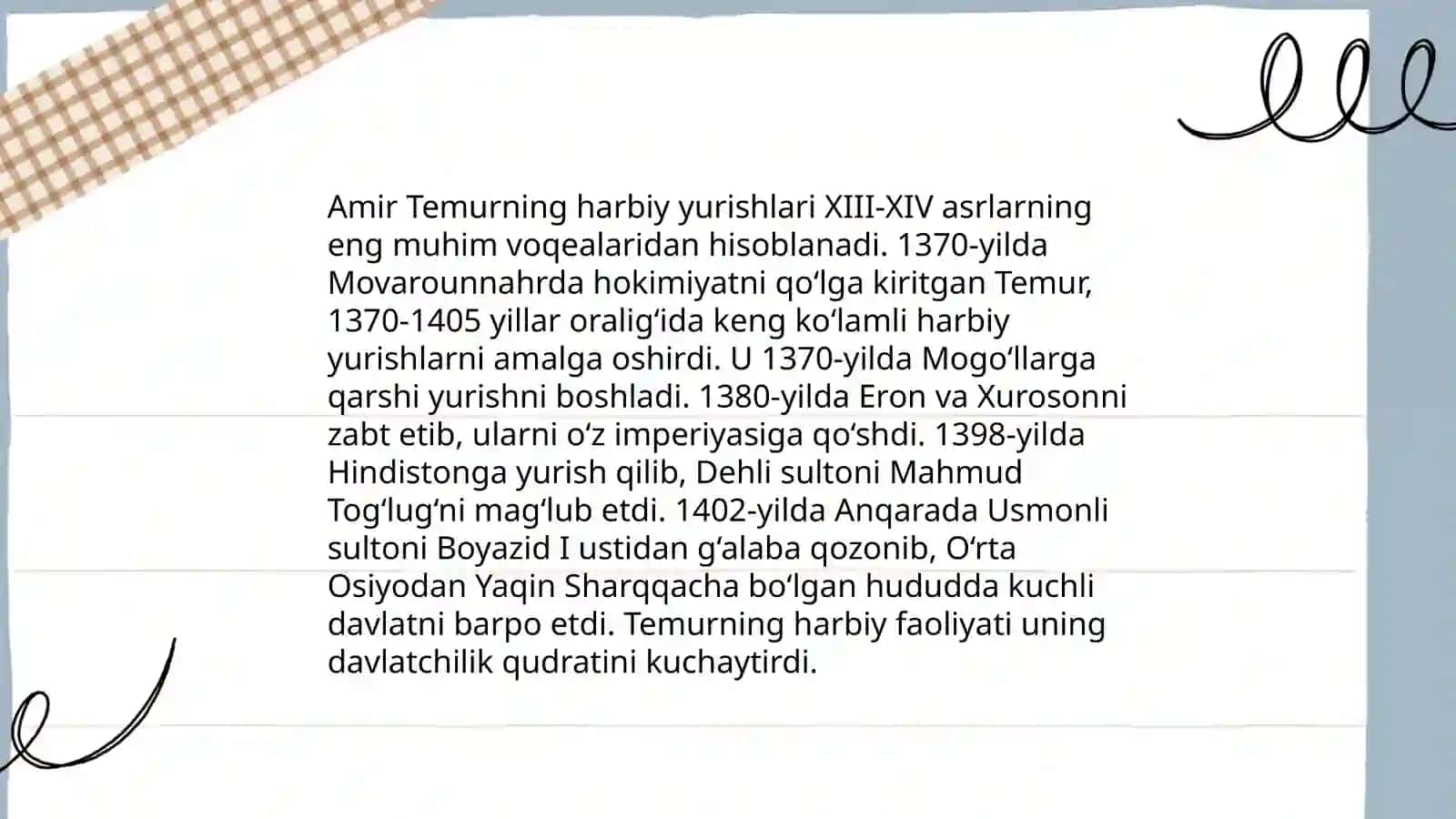 Amir Temur buyuk davlat arbobi 4