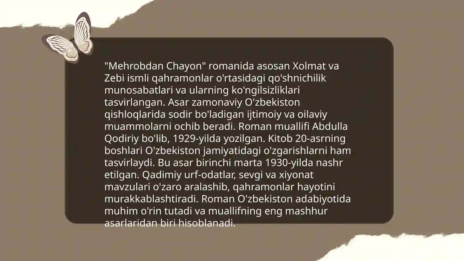 Mehrobdan Chayon 4