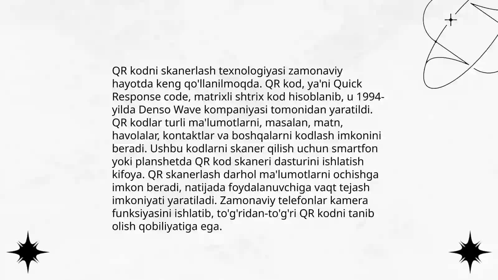 Qr kod bilan ishlash 4