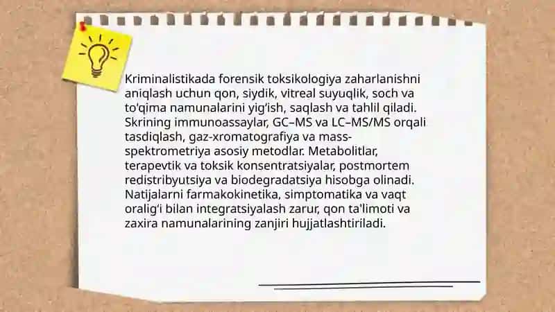 Kriminalistikada kimyo 4