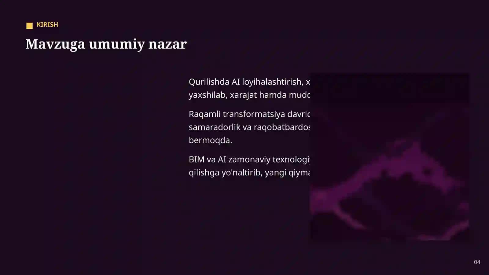 Sun'iy intellekt bo'yicha professional taqdimot 4