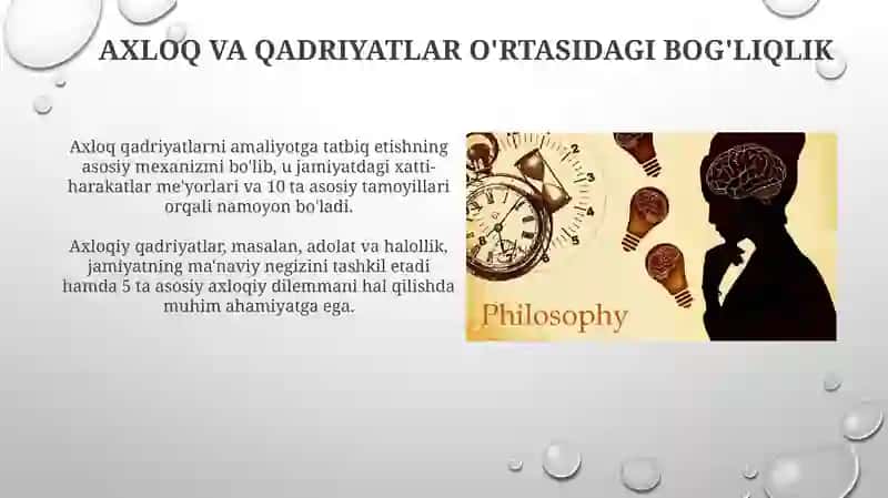 Qadriyatlar falsafasi 4