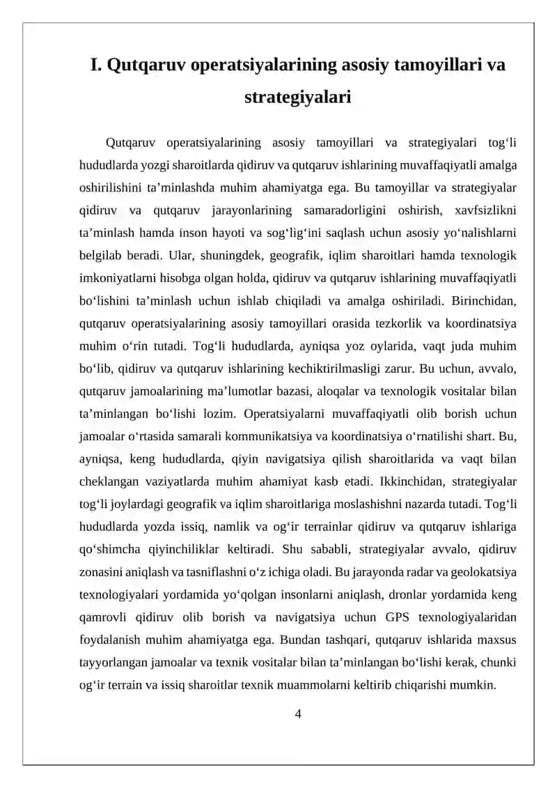RADA TOG’LI XUDUDDA QIDIRUV-QUTQARUV ISHLARINI OLIB BORISH 4