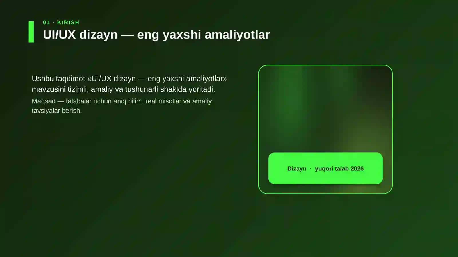 UI/UX dizayn — eng yaxshi amaliyotlar 4