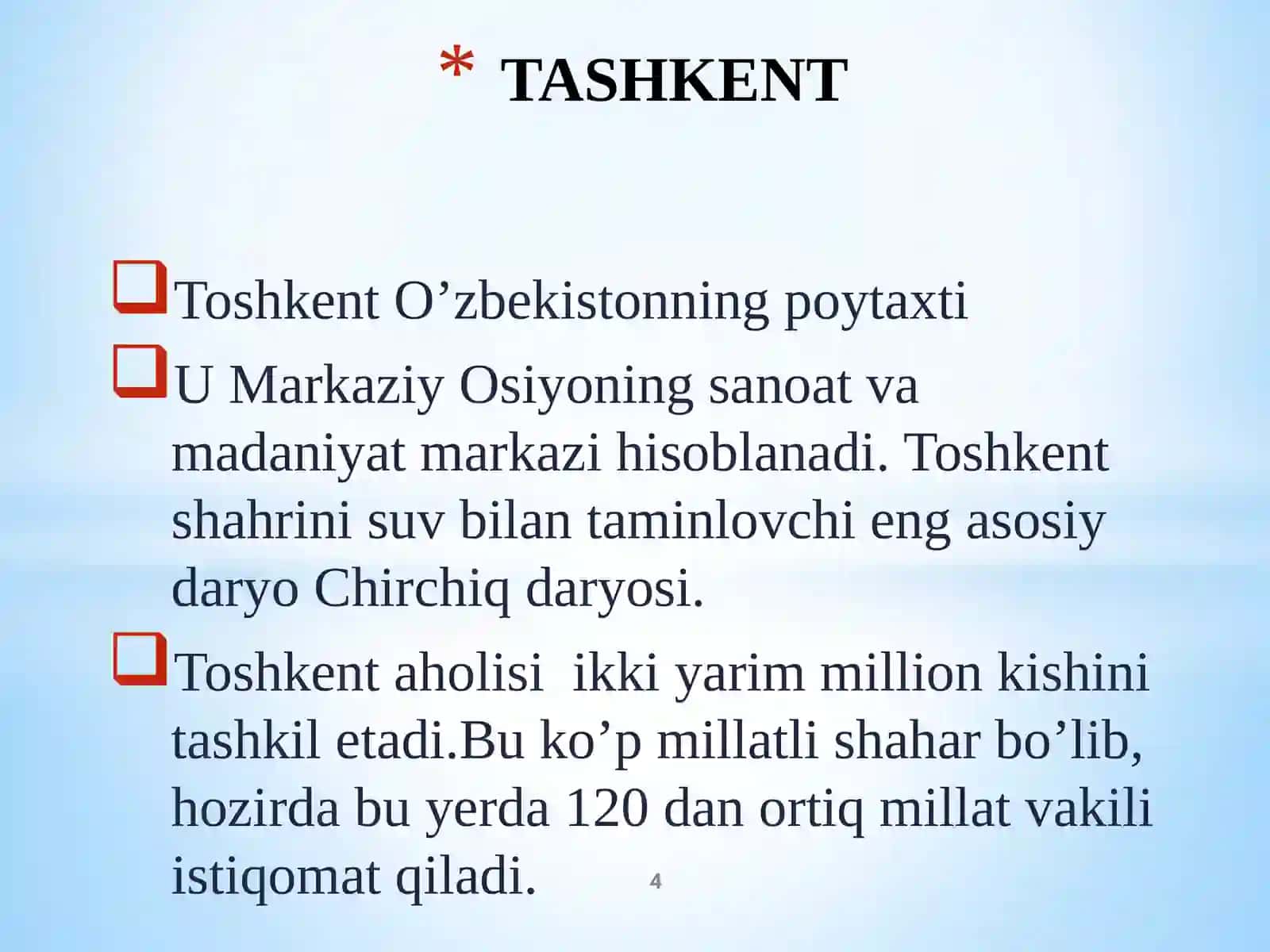 Toshkent 4