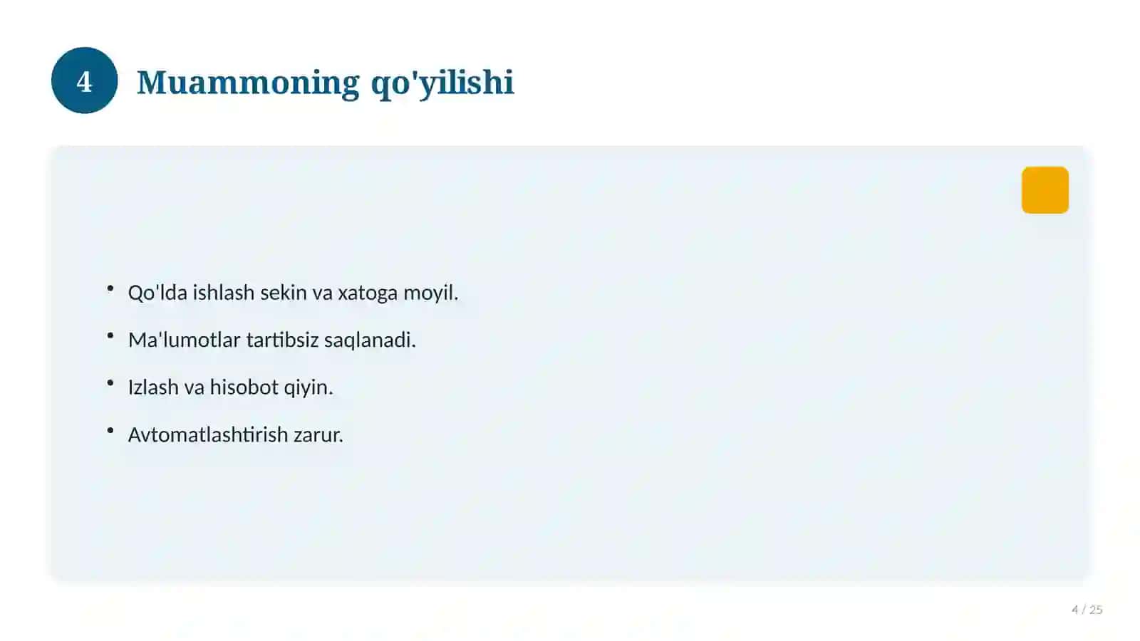 Web-ilova ishlab chiqish (frontend va backend) 4