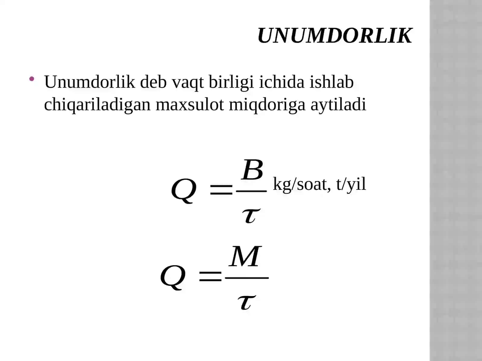 KIMYОVIY TЕXNOLOGIYАNINGASOSIY TEXNIK IQTISODIYKO’RSATKICHLARI 4