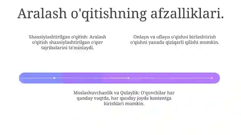 Aralash o'qitish 4