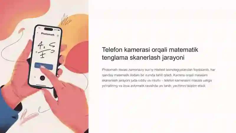 Photomath dasturi 4