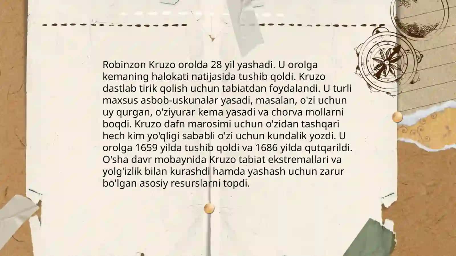 Robinzon Kruzo 4